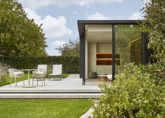bijgebouw tuinontwerp