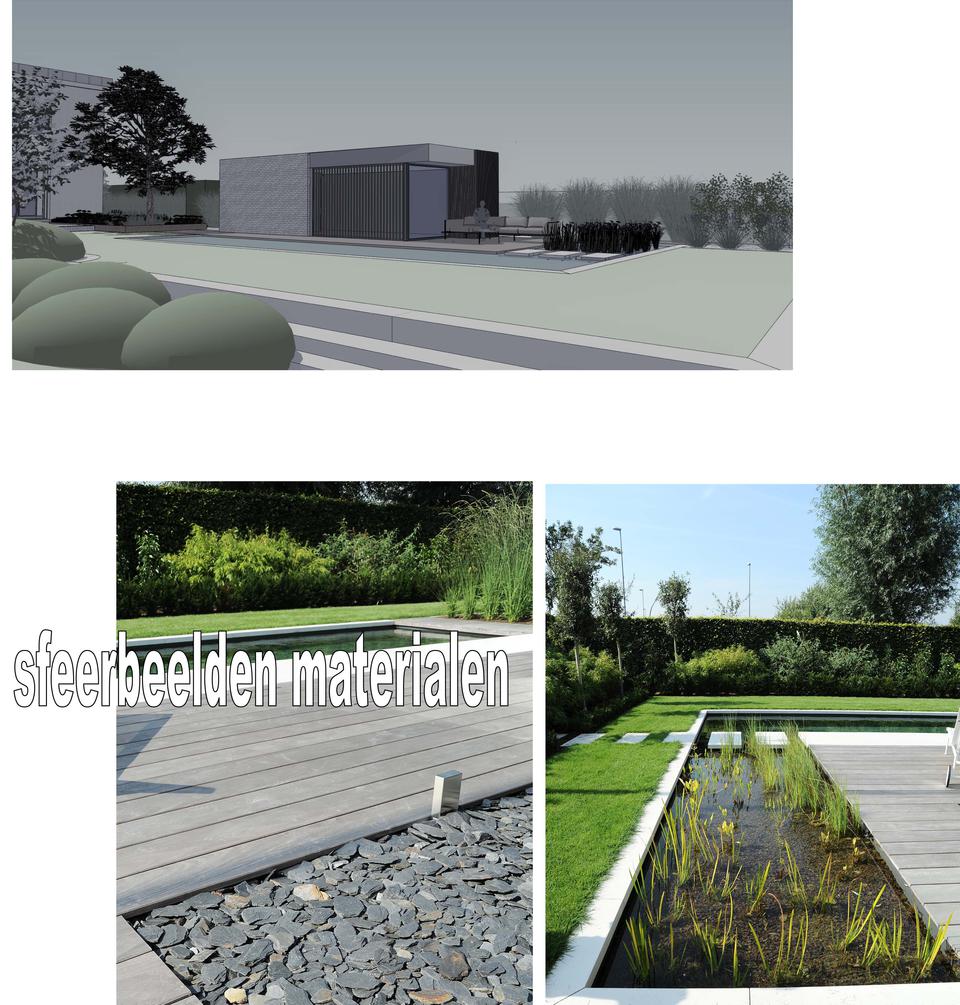 3d rendering tuin 