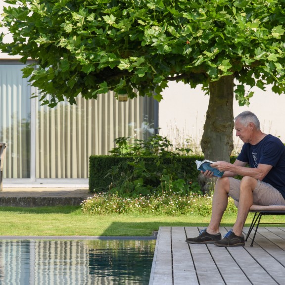 zwemvijver poolhouse